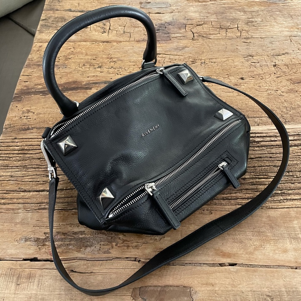 GIVENCHY STUD BLACK PANDORA BAG